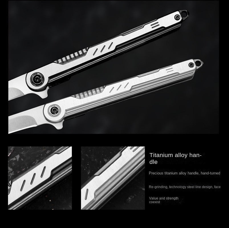 🔪 M390 Titanium Folding Knife