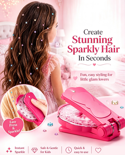 ✨💎Bling Hair Gem Stamper Styling Set