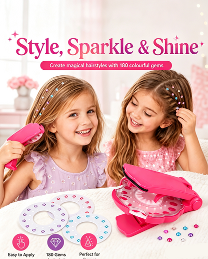 ✨💎Bling Hair Gem Stamper Styling Set