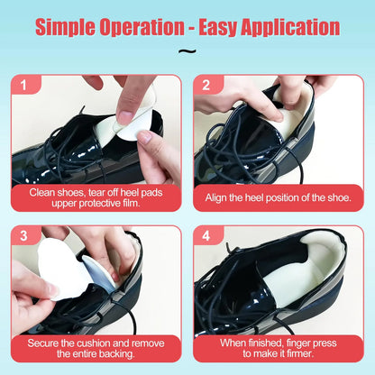 👠Anti-slip Heel Liners✨Soft Cushion Heel Protector Padsfor Women Men Shoes