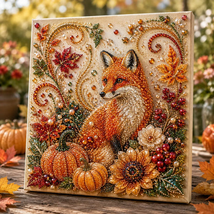 🔥🍂✨Autumn Pearl Painting Kit - Relaxing DIY Craft to Create Sparkling Fall Artwork