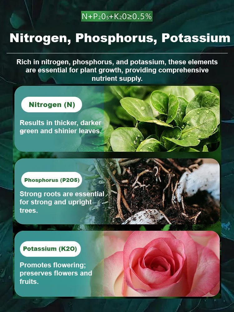 Premium Garden Soil Energizer - 30% Faster Root Growth | Concentrated Bio-Formula for Lush Blooms & Veggies
