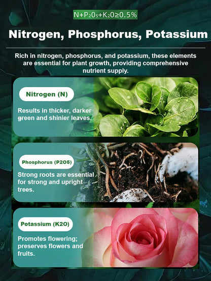 Premium Garden Soil Energizer - 30% Faster Root Growth | Concentrated Bio-Formula for Lush Blooms & Veggies