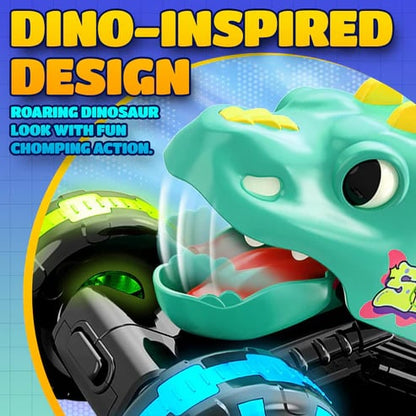 🎁Dino Truck Toy with Motion Activated Light