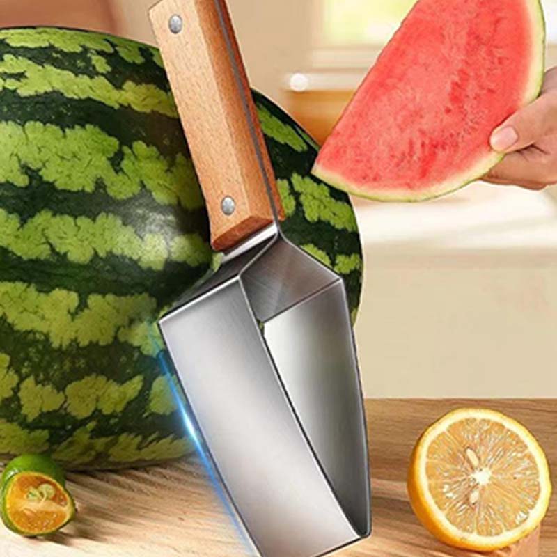 🍉✨Stainless Steel Watermelon Slicer | Fast, Clean & Effortless Cutting