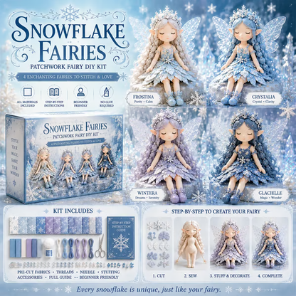 🔥LAST DAY 50% OFF - 🧵Fairy Patchwork DIY Collection