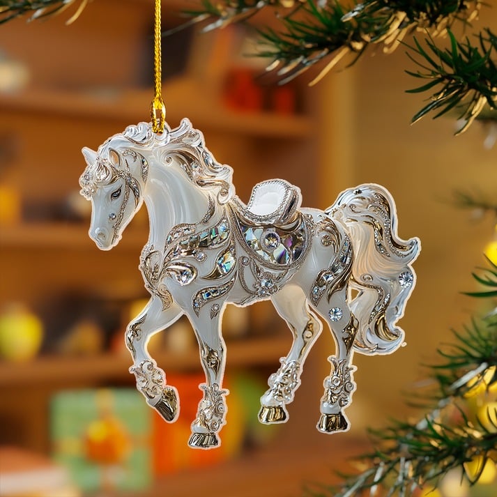 🔥🎁Handmade Horse  Ornament(2D)  🥳🥳Buy 2 Get 1 Free