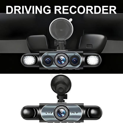 🚗4-Channel 1080P Dash Camera with Night Vision