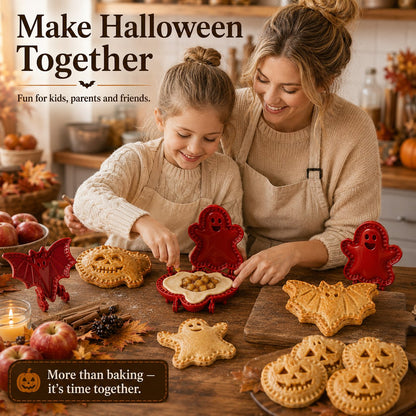 🎃 8-Piece Halloween Mini Hand Pie Mold Set - BUY 2 GET 1 FREE