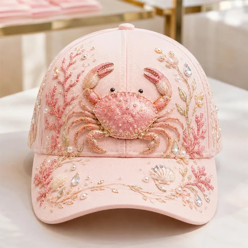 🔥 Last Day 49% OFF – 🌊 3D Ocean Creatures Printed Cap