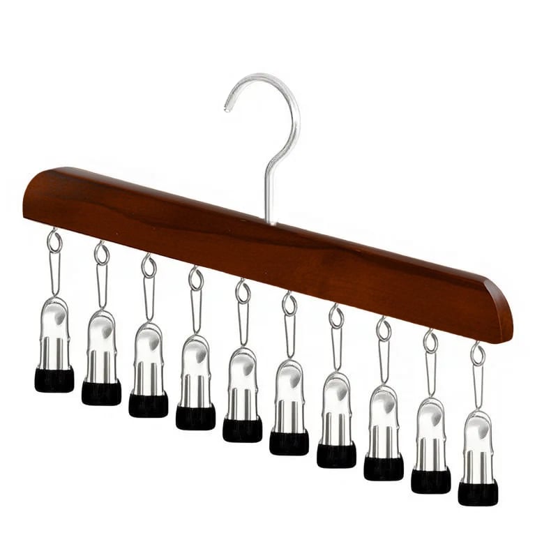 🔥Closet Organizer with 10 Clips - Space Saving Hanging Closet Organizer   🔥🔥 Buy 3, Get 15% Off