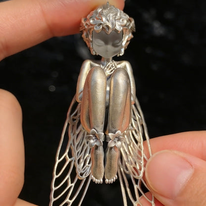 🔥❤️Silent Angel Pendant 🥳🥳Buy 2 Get 10% Off