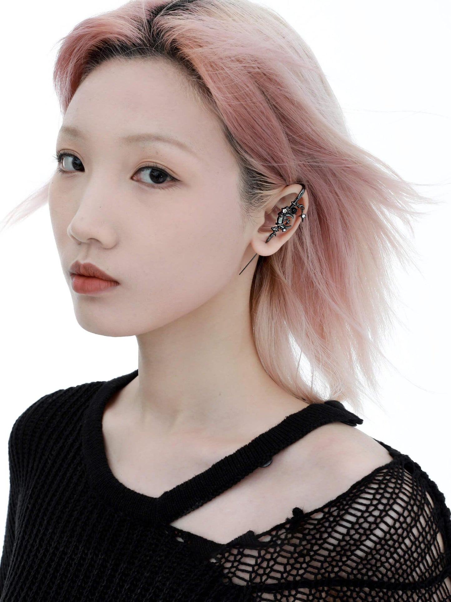 😍😍😍MYTH OF THE MOON Ear Hook Needle Piercing Earring 🔥🔥🔥Buy 2 Get 10% Off