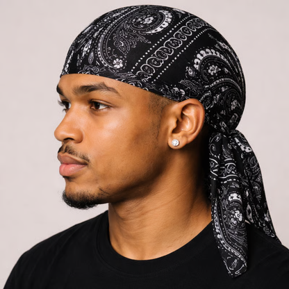 ❄️ Cooling Paisley Headscarf Cap – Stay Cool & Dry