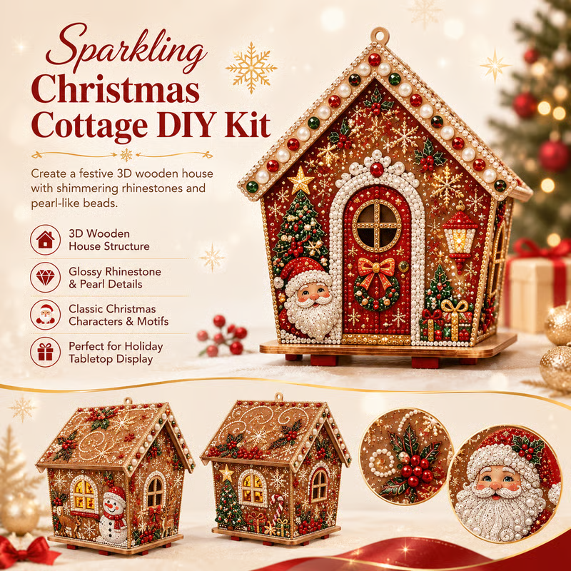 🔥LAST DAY 50% OFF - 🎄Plymagic DIY Pearl Art - Christmas Collection