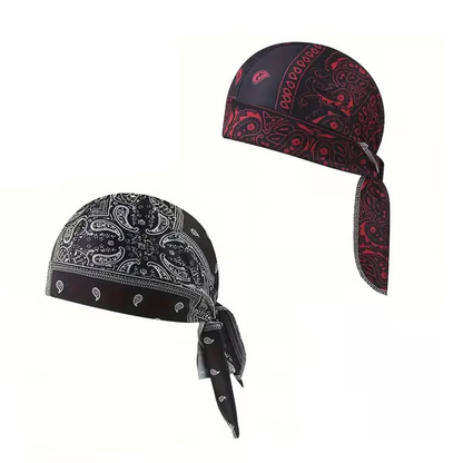 ❄️ Cooling Paisley Headscarf Cap – Stay Cool & Dry