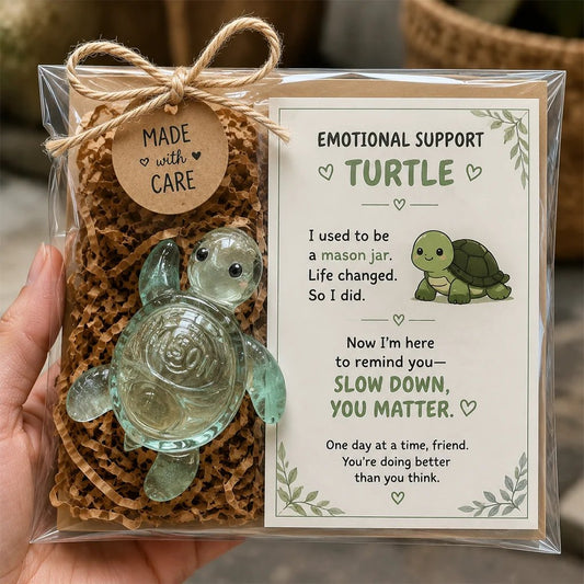 🐢🐢Original Recycled Glass Support Turtle