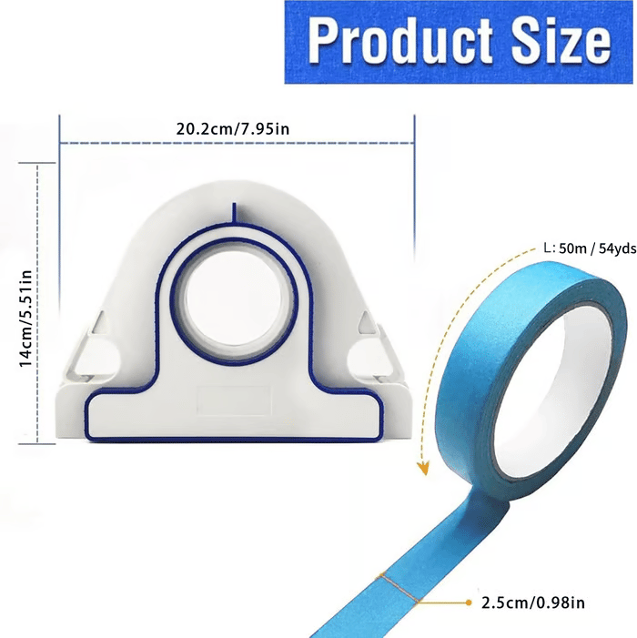 🏠High-efficiency Painter Masking Tape Applicator