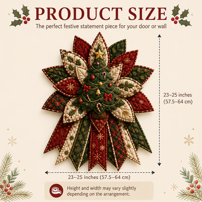 🎄Beginner-Friendly Oversized Christmas Character Quilted Door Hanger Sewing Kit | Complete Kit with All Tools & Step-by-Step Guide Included 💕