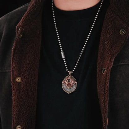 👁️‍🗨️Handmade Tarot Vision Pendant: Connect to Cosmic Wisdom Anytime(Cheat Sheet Included) 🔥🔥 Buy 2 Get 10% Off