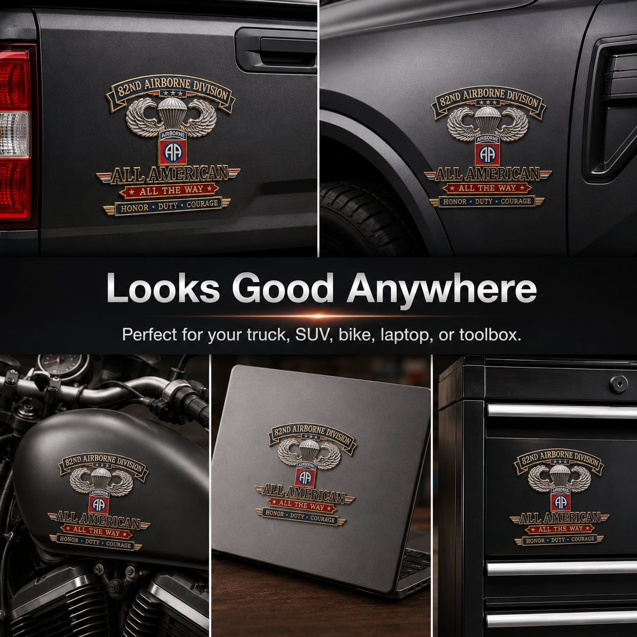 🏆Last Day Promo: 49% OFF! 🪂U.S. Army 82nd Airborne Division Tribute Metal Car Emblem