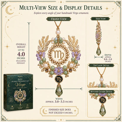✨ Zodiac Blessing Beaded Ornament DIY Kit