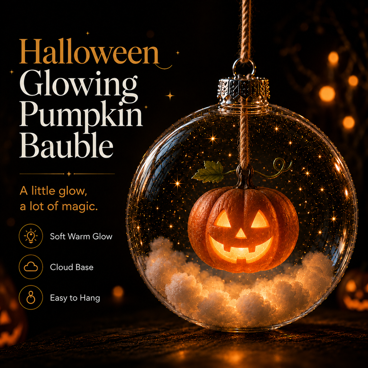 🎃 Halloween Early Bird Sale | 49% OFF🎃 Halloween Glowing Mini Ornament Collection