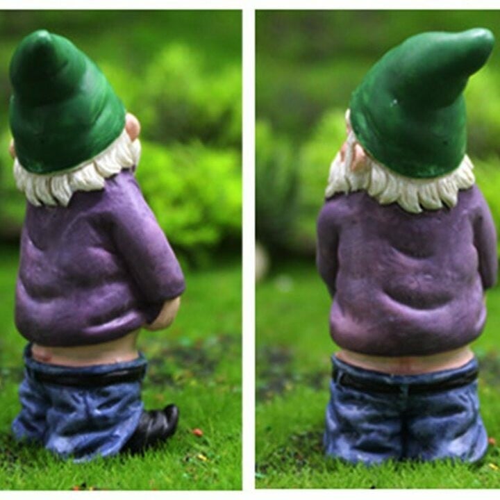 😂 Drunk Dwarf Campfire Crew (4PCS) | Whimsical Mini Resin Decor