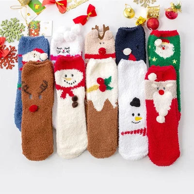 🔥 49% OFF Thickened Warm Cozy Socks 🧦 Buy 3 Get 1 Free 🎁 Gift Wrapping