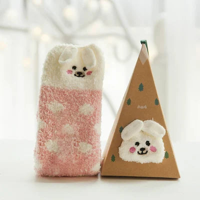 🔥 49% OFF Thickened Warm Cozy Socks 🧦 Buy 3 Get 1 Free 🎁 Gift Wrapping
