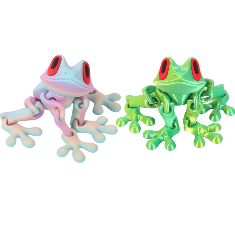 🐸 Movable magnetic frog refrigerator magnet