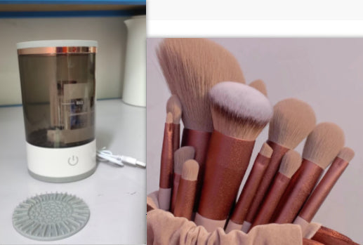 Automatic Makeup Brush Cleaner