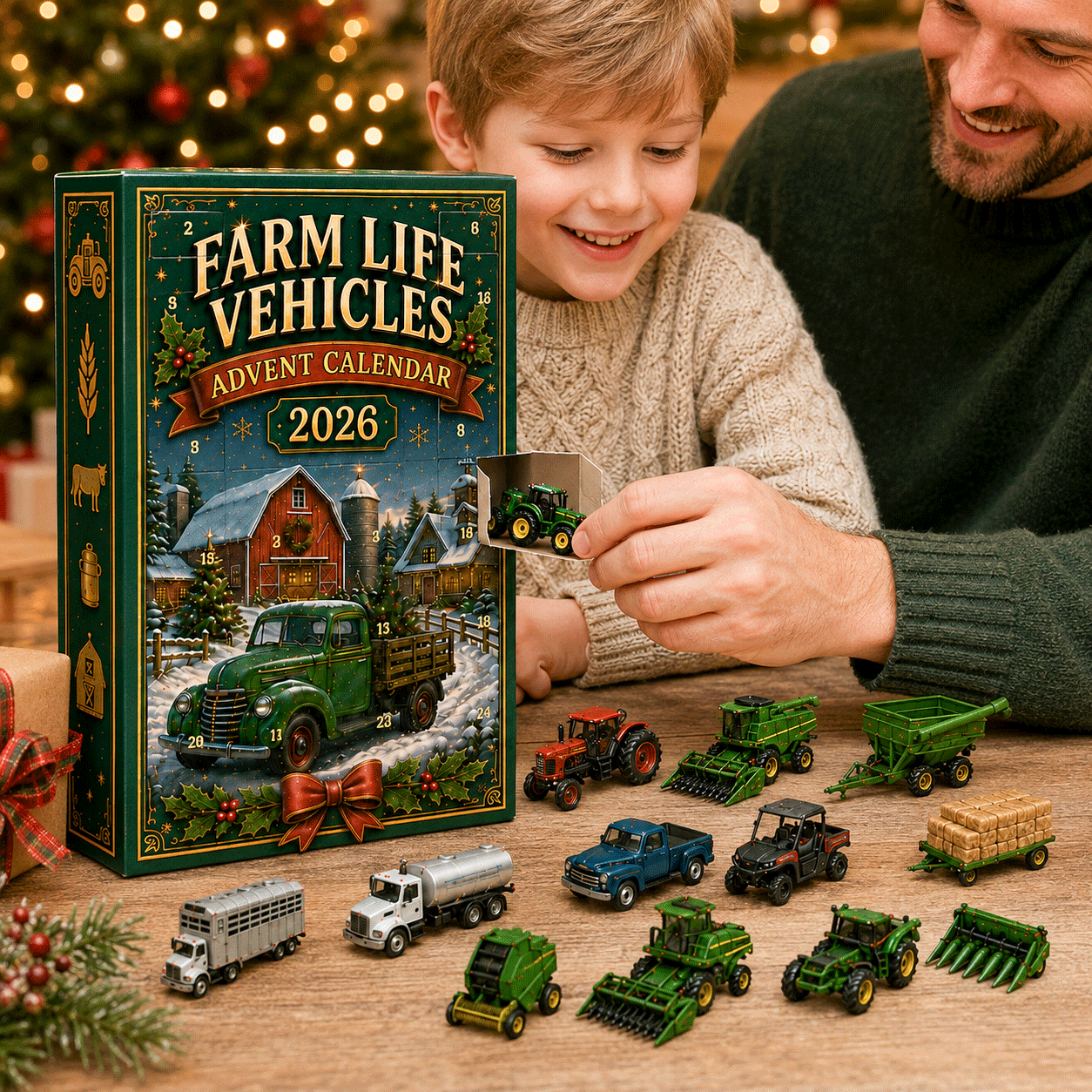 🏡🌾 The Farm Life We Remember – 24-Day Christmas Advent Calendar 🎄🚜