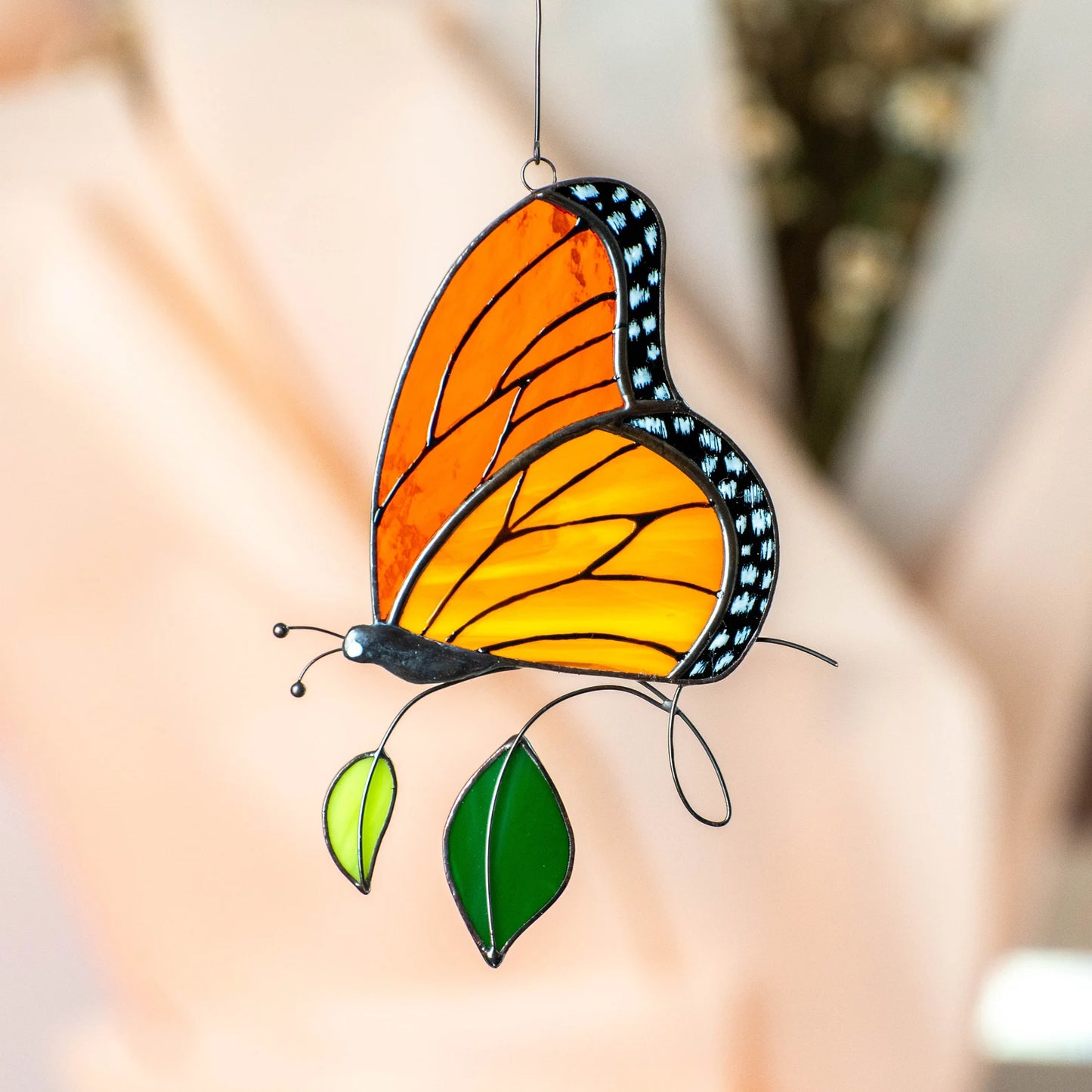【Mother's Day Pre-Sale 50% OFF】Handmade Butterfly Stained Window Hangings