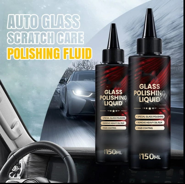 🔥Hot Sale 50% Off🔥Auto Glass Scratch Care Polishing Fluid