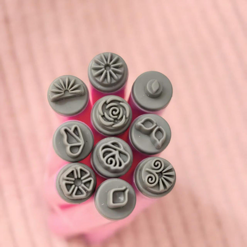 👉 💅 Nail Art Stamp Pen Set