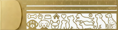 🔥 HOT SALE 🔥🐱📏Cute Hollow Cat 2-in-1 Metal Bookmark Ruler