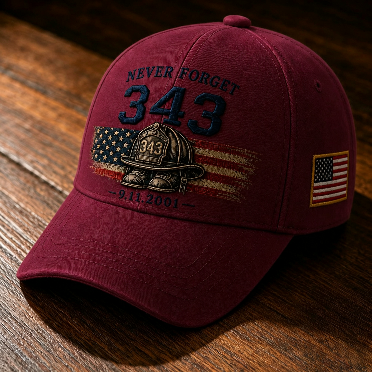 🧢Never Forget 343 Memorial Cap 🎁Buy 2 Get 10% Off