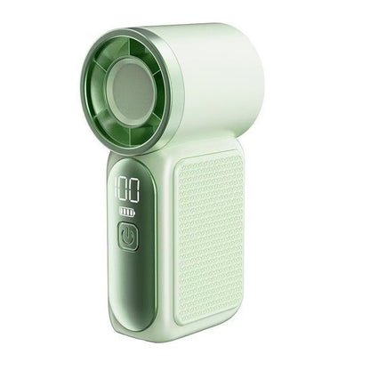 ✨ Mini Pocket Fan with LED Screen – Powerful Portable Cooling