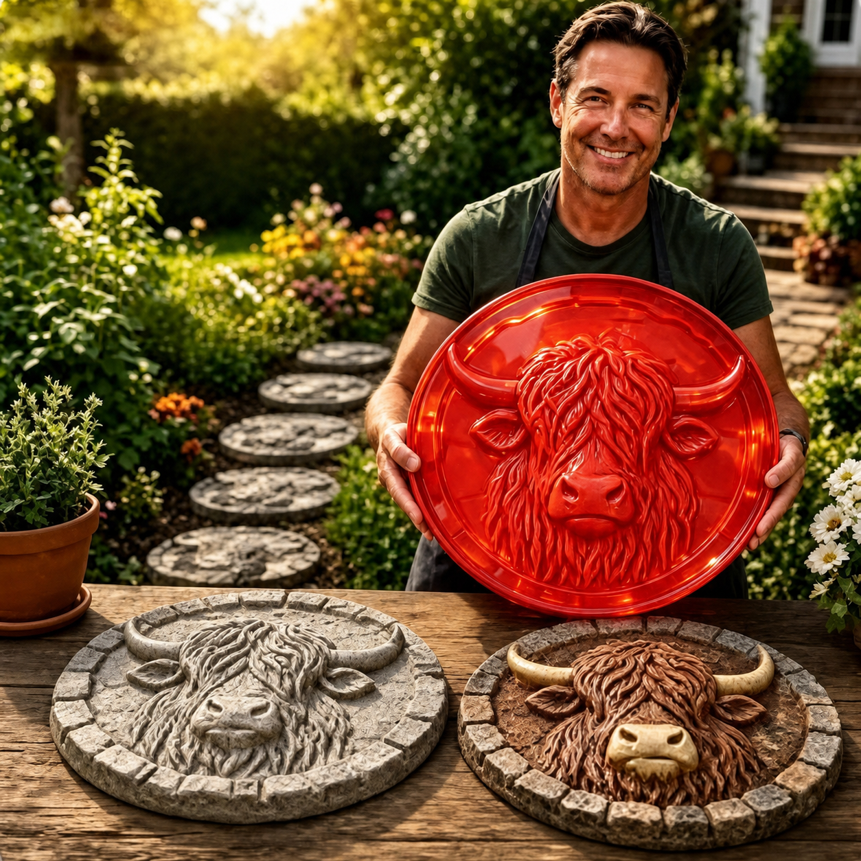 🌻Reusable Animal-Themed Garden Art Mold – 🌿Buy 2 Free Shipping🎨