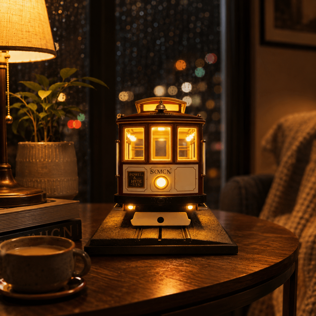 ⏰49% OFF Vintage San Francisco Tram Desk Lamp