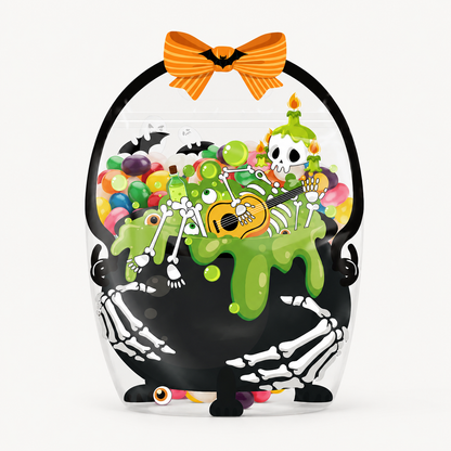 ✨Get Ready for Halloween! Cute & Spooky Resealable Candy Treat Bags🎃