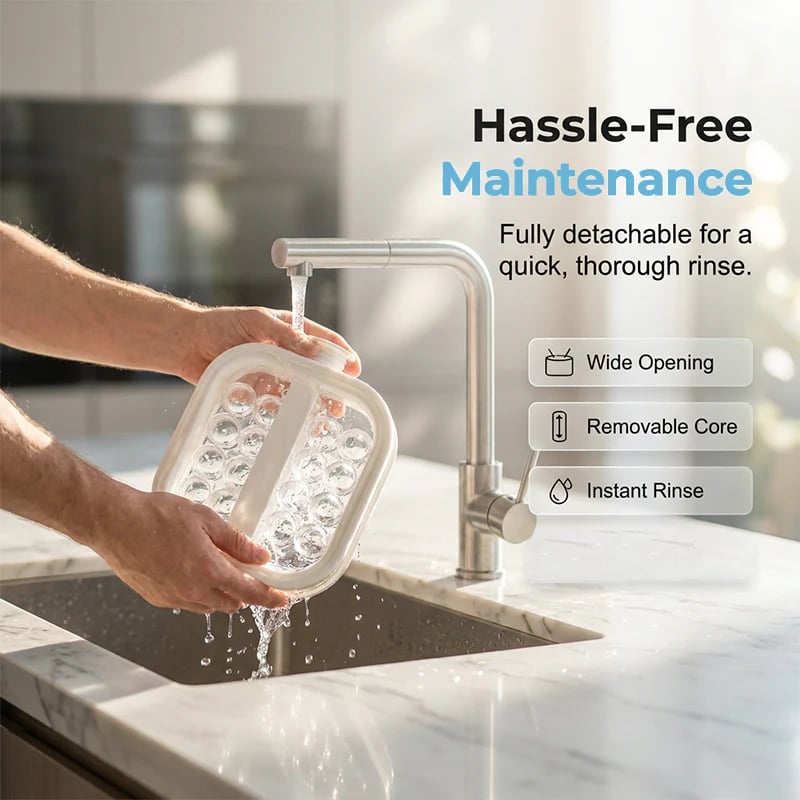 Portable Silicone Ice Ball Maker Kettle