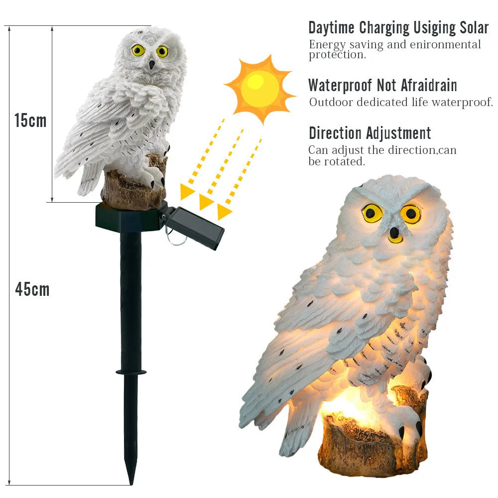 🦉Solar Owl Garden Decorative Landscape Light