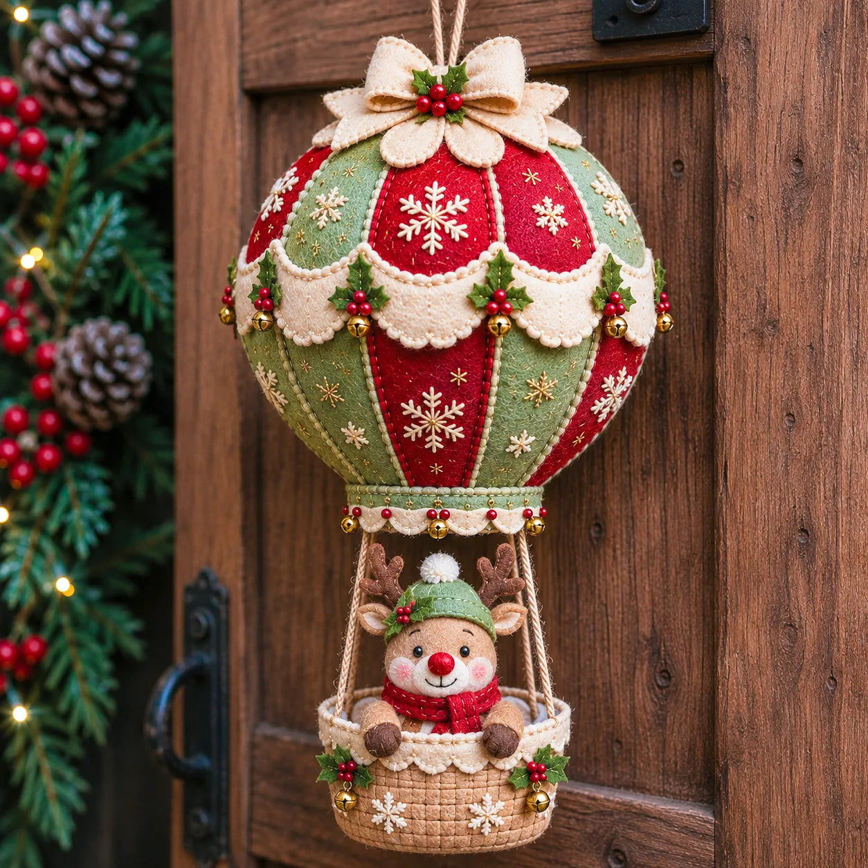 🎈LAST DAY 50% OFF - 🎈 Christmas Hot Air Balloon Hanging DIY Kit