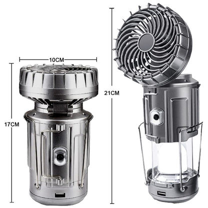 Versatile solar-powered camping lantern🔥