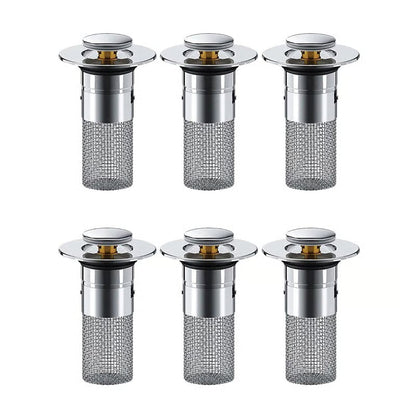 Sink Drain Strainer – Buy 2 Get 1 FREE! 🚫✨ Clog-Free Drain in Seconds!