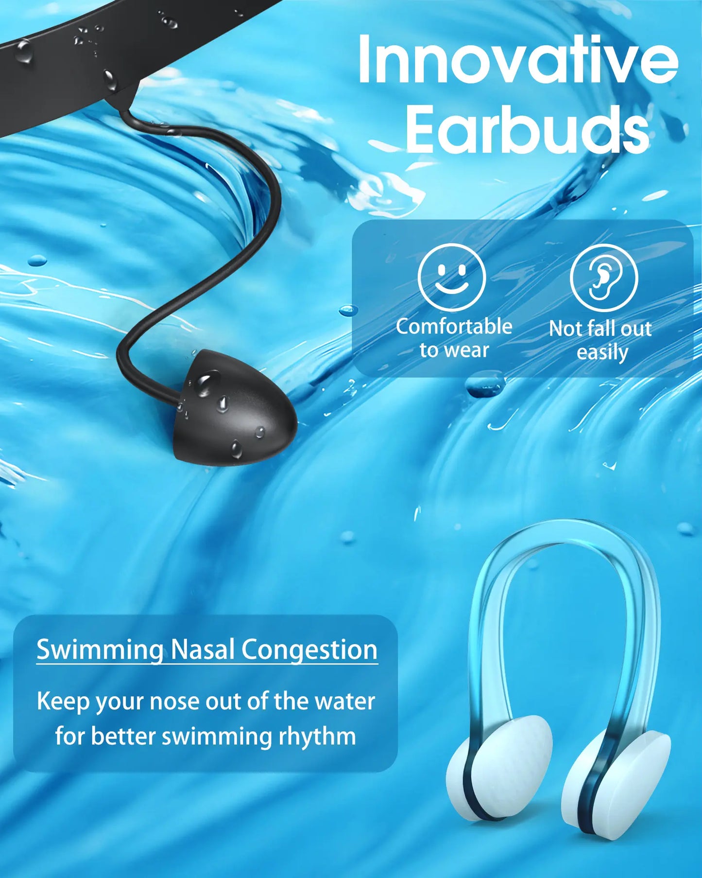 🏊‍♂️ Anti-Fog Swim Goggles – Comfortable Fit for Adults & Kids