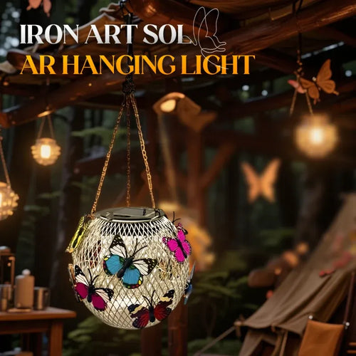⏳Solar Pendant Lamp Art Of Iron