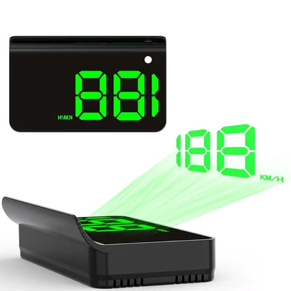 GPS Head-Up Display for Cars – Digital MPH Speedometer with HUD Projection